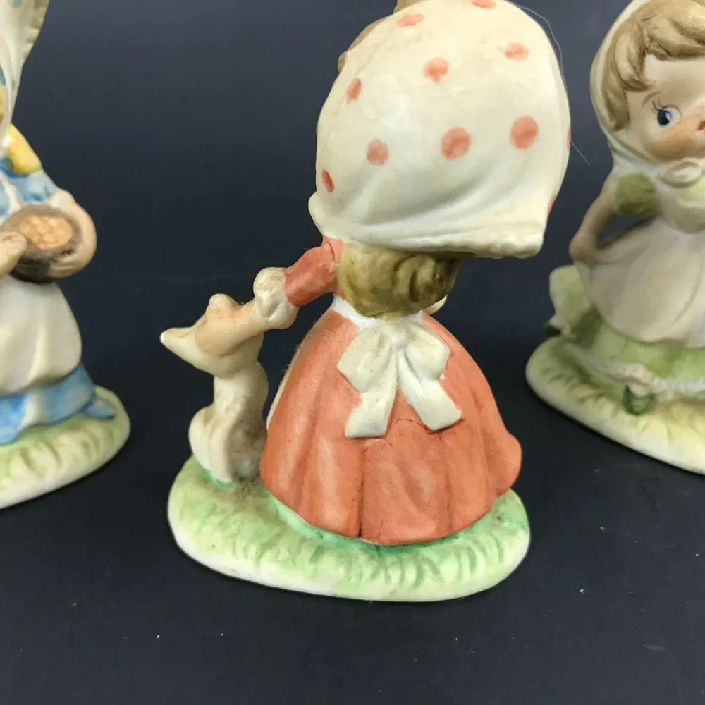 Set of 3 vintage Homco Kids figurines